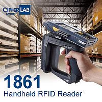 The New CipherLab 1861 Handheld RFID Reader 